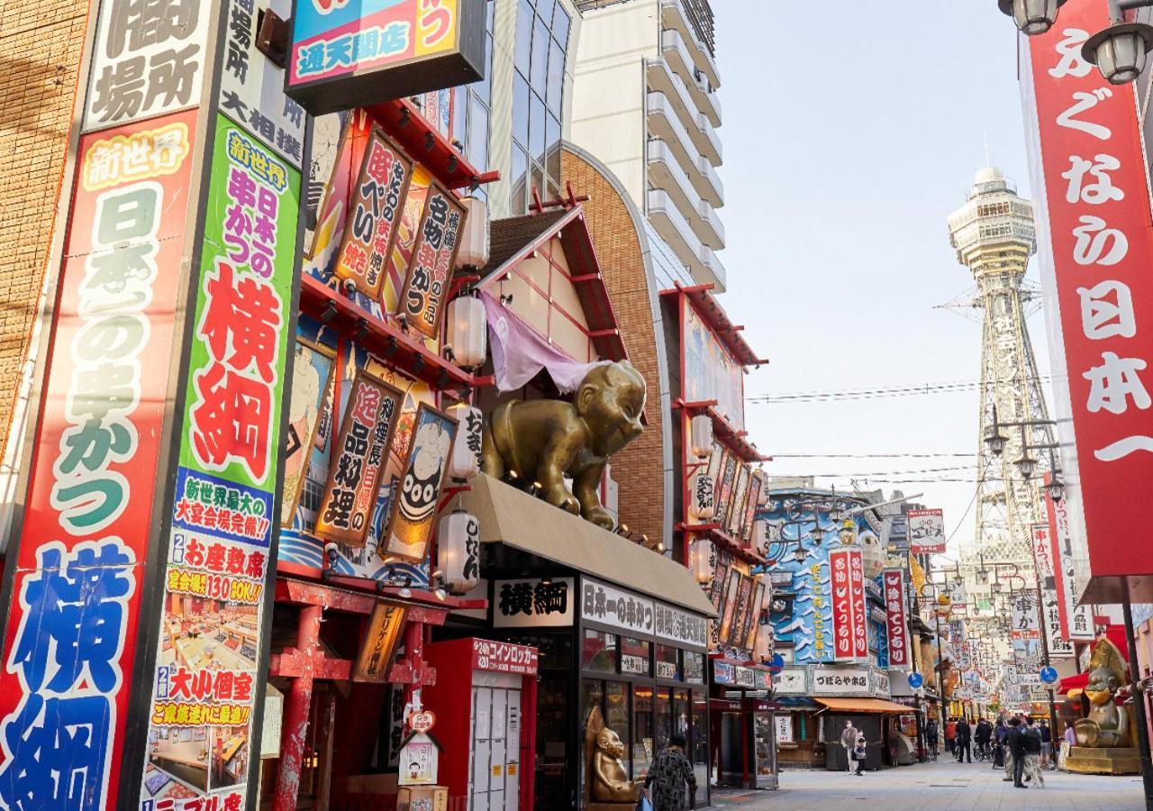 Apa Hotel Nambaminami Ebisucho Eki Shinsekai Osaka Exterior foto