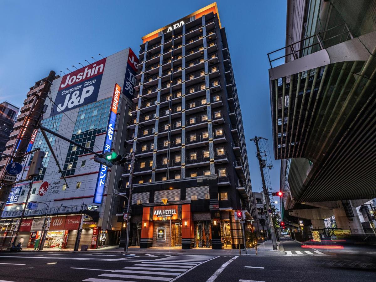 Apa Hotel Nambaminami Ebisucho Eki Shinsekai Osaka Exterior foto